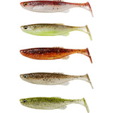 Savage Gear Fat Minnow T-Tail 7,5 cm jigi Clear Water Mix 5 kpl/pkt