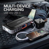 NEBO Assist Air Jump Starter apukäynnistin + virtalähde + kompressori