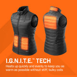 THAW Heated Vest lämmitettävä liivi naisten