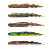 Savage Gear NED Dragon Tail Slug 10 cm Clear Water Mix jigi 5 kpl/pkt