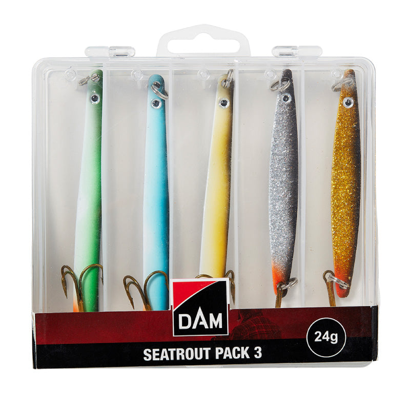 DAM Seatrout Pack 24 g lusikkalajitelma 5 kpl/pkt