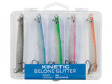 Kinetic Belone Glitter 16 g lusikkauistin 5 kpl/pkt