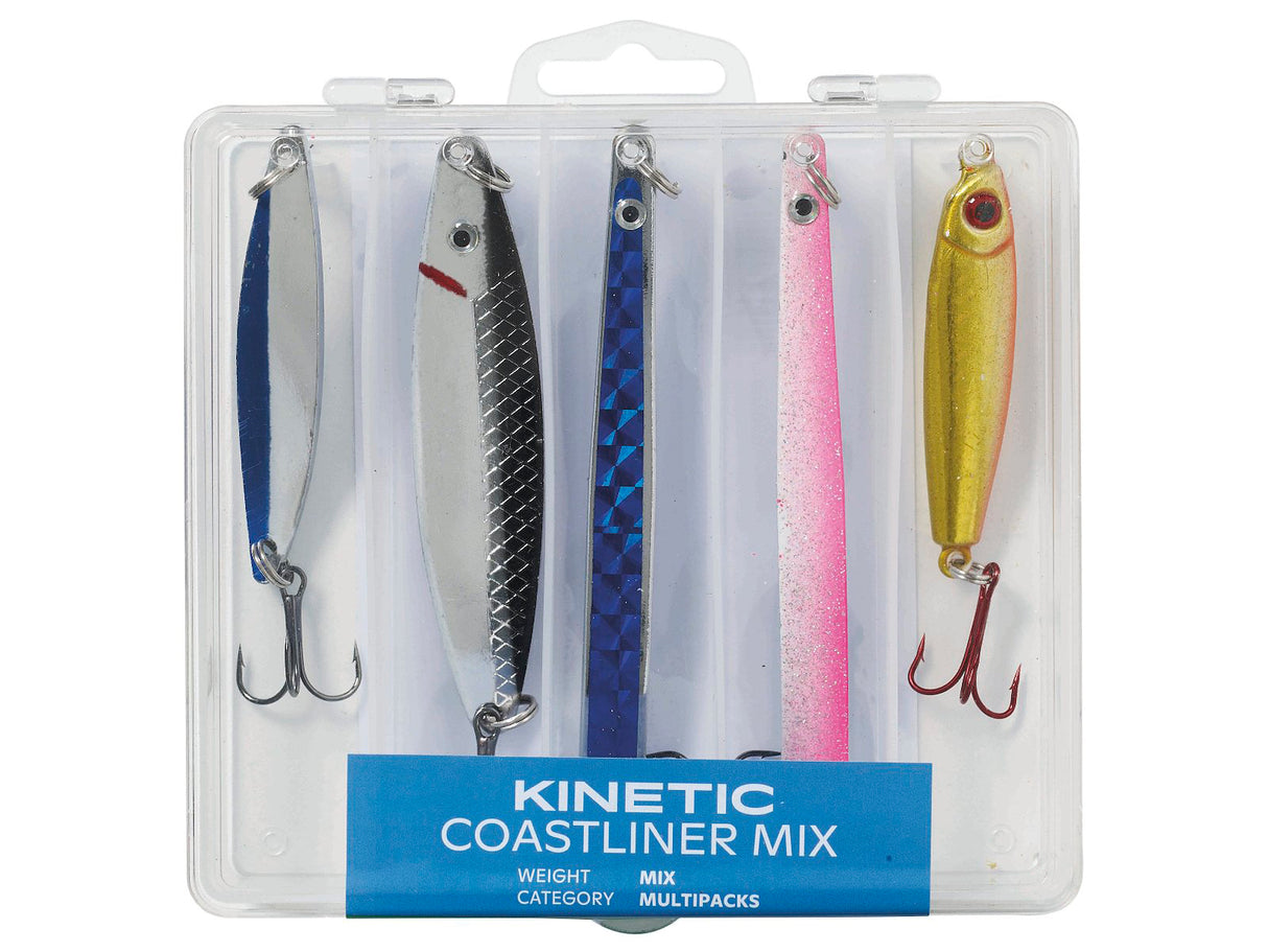 Kinetic Coastliner Mix lusikkalajitelma 5 kpl/pkt