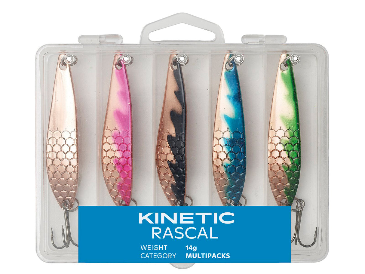 Kinetic Rascal 14 g lusikkalajitelma 5 kpl/pkt