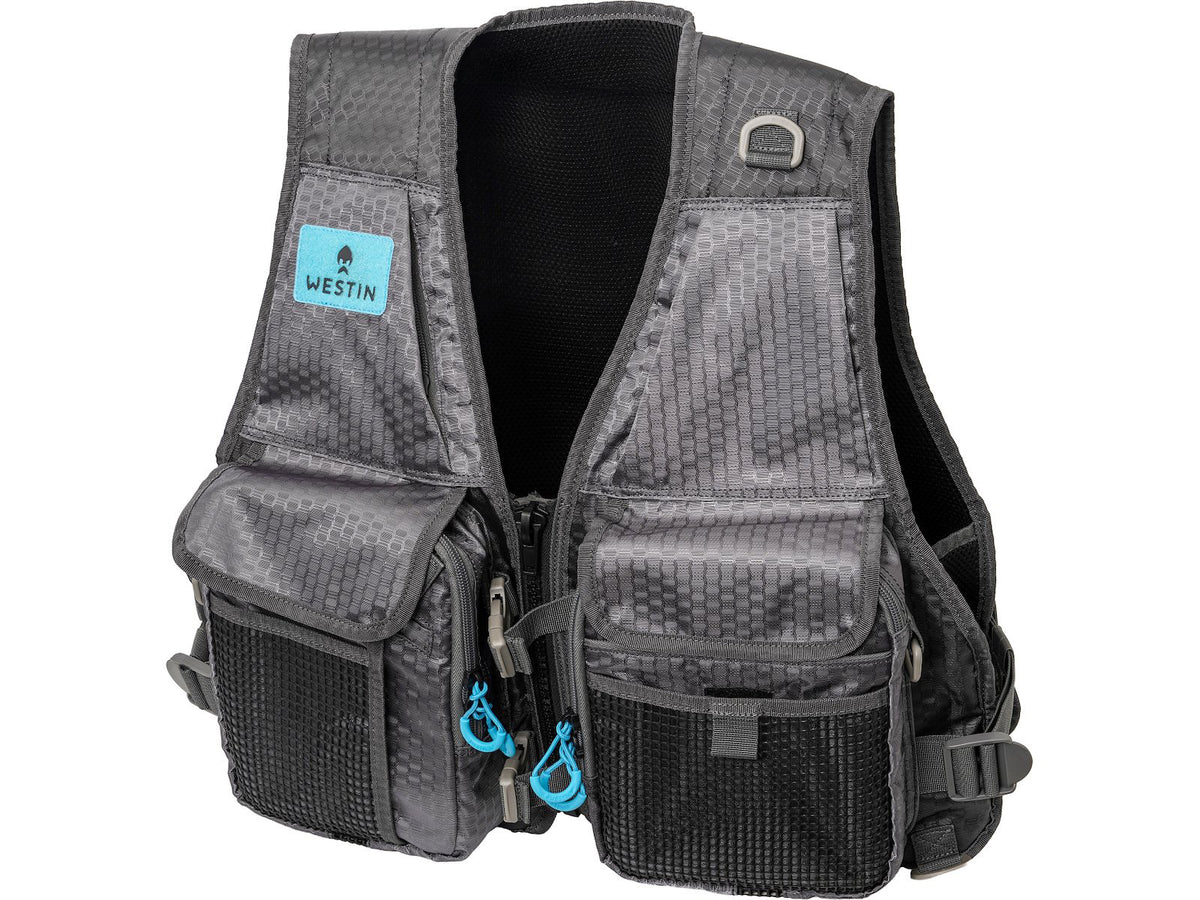 Westin W4 HD Fishing Vest kalastusliivi + 2 rasiaa