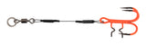 Mikado Jaws EVO Titanium UV Single Stinger 8 cm 2 kpl/pkt