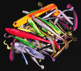 Team K.P Baits Överi Pro jigilajitelma 195 kpl + vieherasia 2kpl + mittatarra - Happy Angler