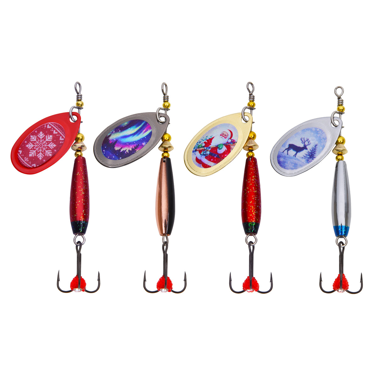 Santa Lures lippalajitelma 4 kpl/pkt