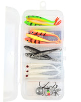 Jasu Tiera V2 6 cm jigilajitelma 12 kpl + jigipäät