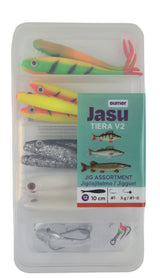 Jasu Tiera V2 10 cm jigilajitelma 8 kpl + jigipäät