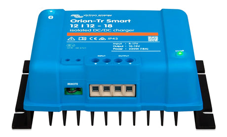 Victron Orion-Tr Smart 12/12V 18A DC-DC laturi - Happy Angler