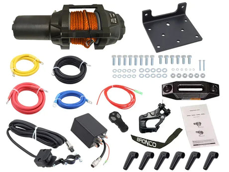 Bronco HDQS Heavy Duty Quick Spool 3500 sähkövinssi kaukosäätimellä 1581 kg - Happy Angler