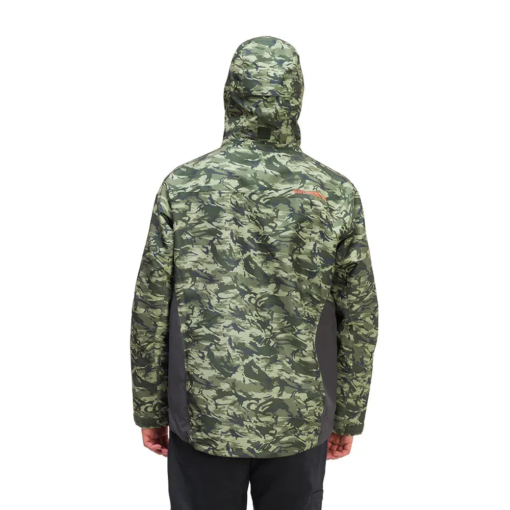 Grundens Downrigger Gore-Tex Camo Green takki - Happy Angler