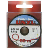 Unyl Winter 50 m punainen monofiilisiima - Happy Angler