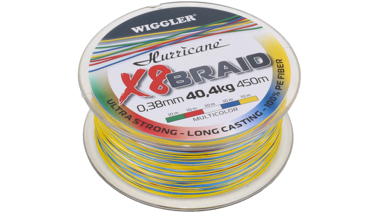 Hurricane X8 Braid Multicolor 450 m kuitusiima