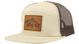 Hurricane Leather Patch Trout Trucker lippis