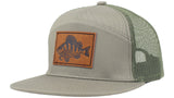 Hurricane Leather Patch Perch Trucker lippis