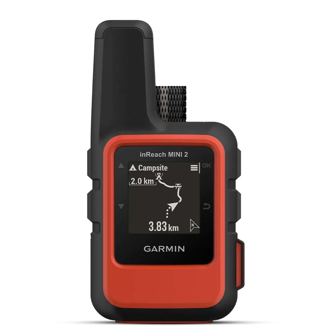 Garmin inReach Mini 2 tulenpunainen satelliittiviestintälaite