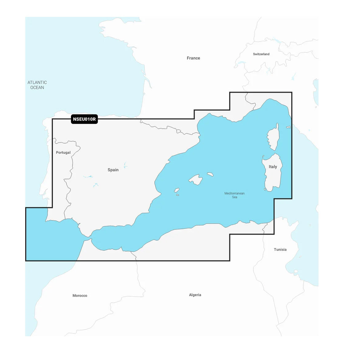 Garmin Navionics+ NSEU010R Espanja, Välimeren rannikko karttakortti