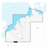 Garmin Navionics+ NSEU076R Benelux ja Saksa, läntinen karttakortti