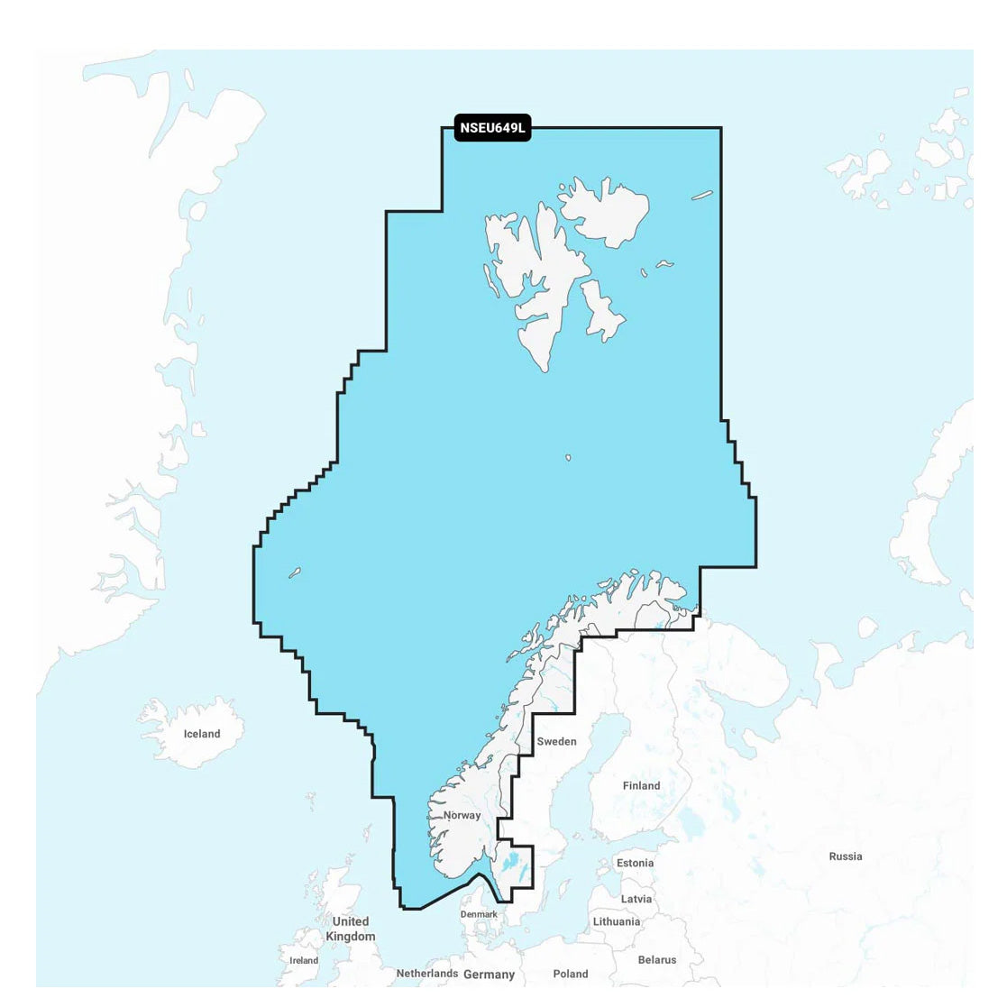 Garmin Navionics+ NSEU649L Norja karttakortti