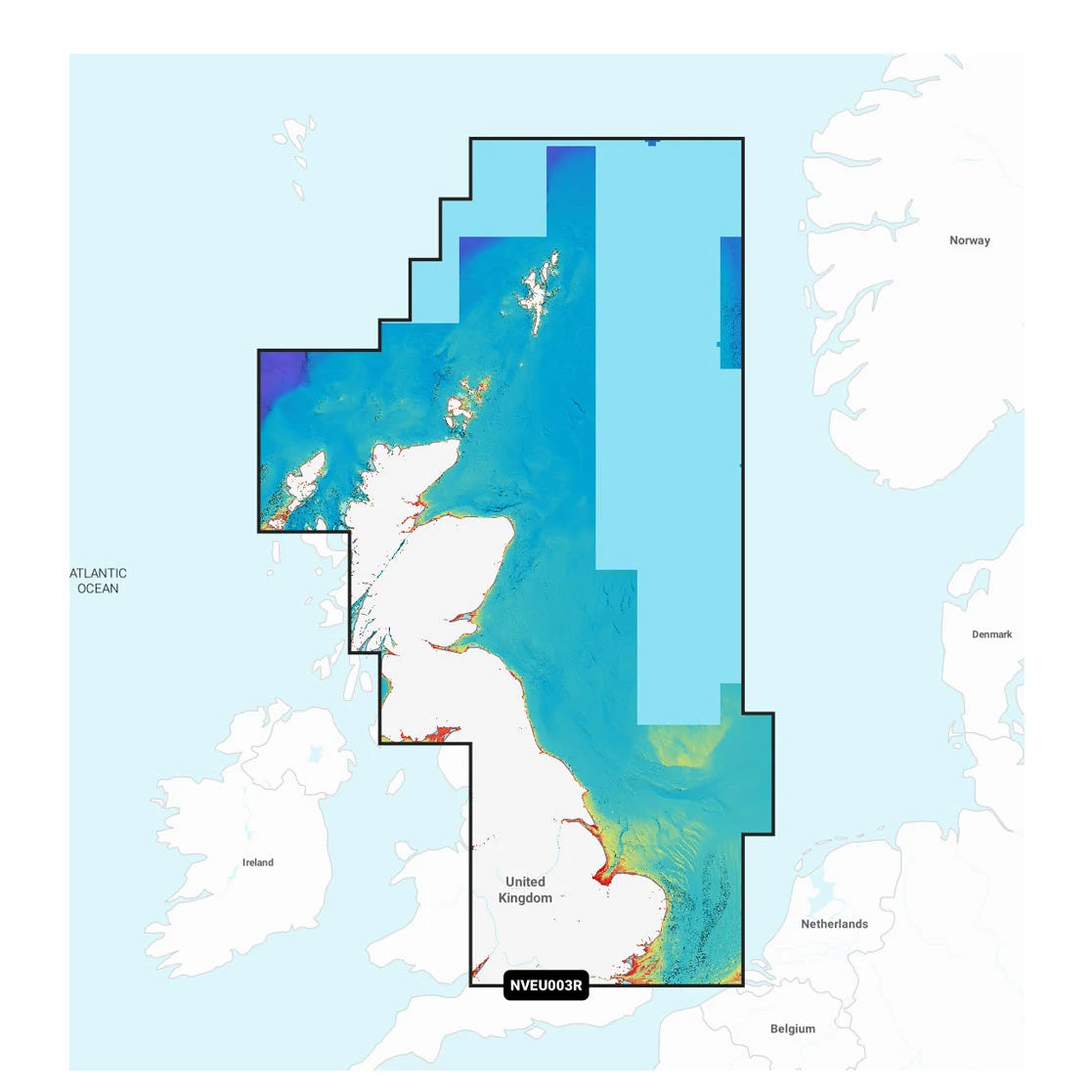 Garmin Navionics Vision+ NVEU003R Iso-Britannia, koillisrannikko karttakortti