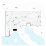 Garmin Navionics Vision+ NVEU066R Alpit, järvet ja joet karttakortti
