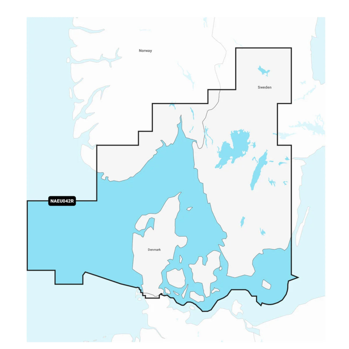 Navionics+ NAEU042R Oslo–Trelleborg karttakortti