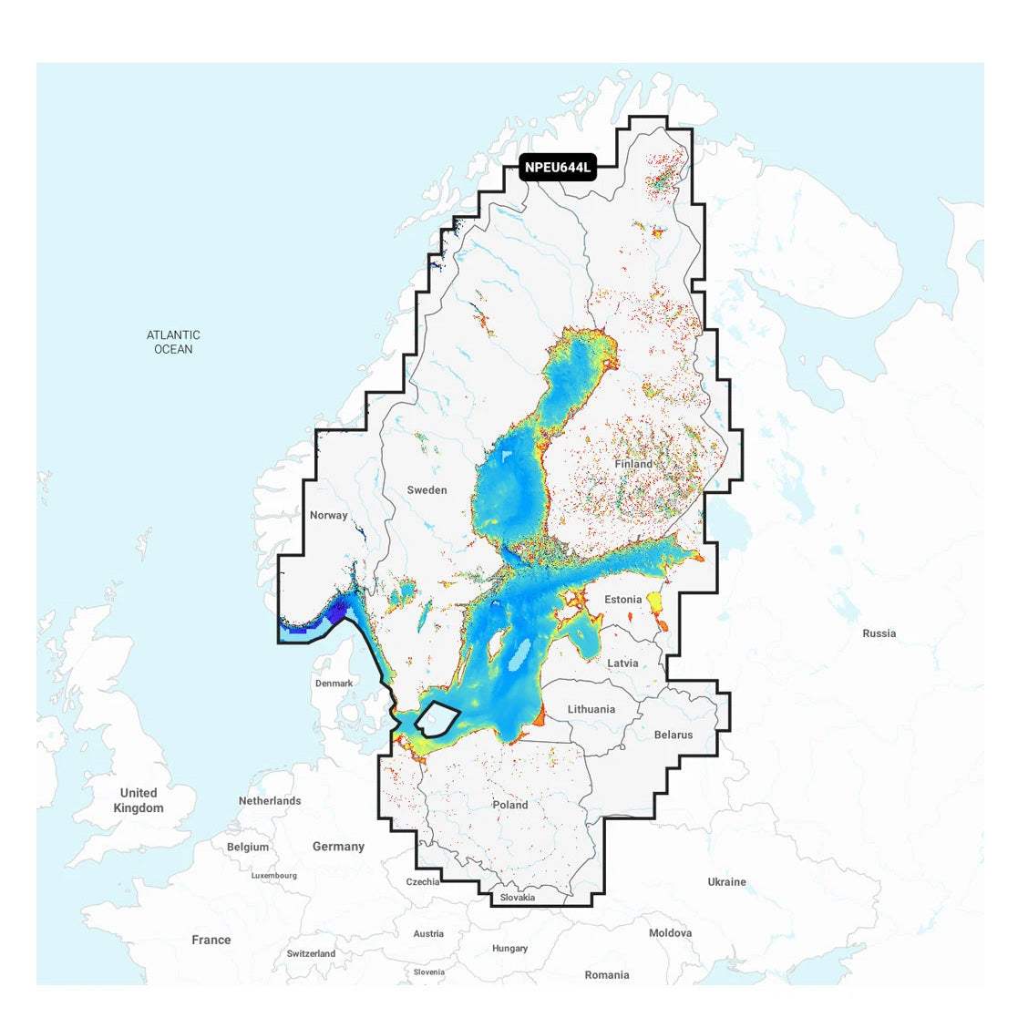 Navionics Platinum+ NPEU644L Itämeri karttakortti