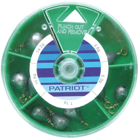 Patriot heittopainolajitelma 12 kpl/pkt - Happy Angler
