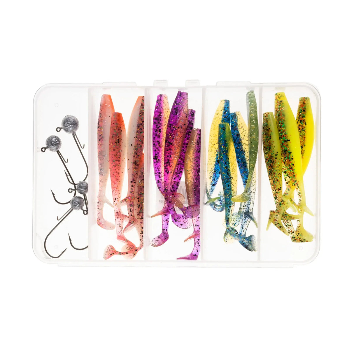 Veka Twin Tail 8 cm jigilajitelma 16kpl/pkt - Happy Angler