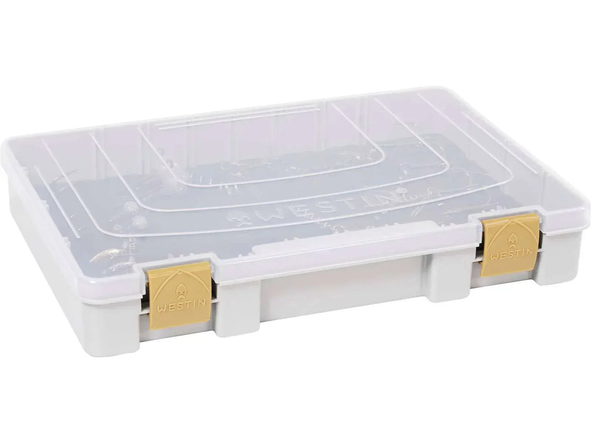 Westin W3 Rig Box tarvikerasia foam pohjalla - Happy Angler