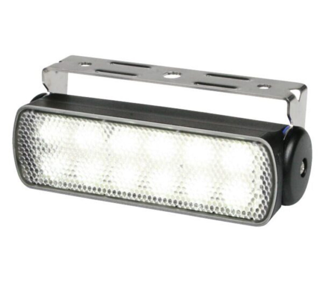 Hella Marine Sea Hawk LED kansivalo musta