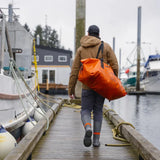 Grundens Shackleton Duffel 105 L Red Orange kassi - Happy Angler