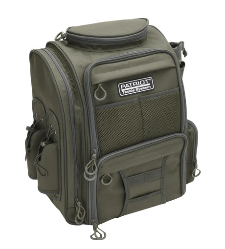 Patriot Tackle System kalastusreppu + 4 rasiaa - Happy Angler