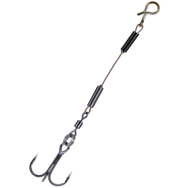 K.P lisäkoukku leikarilla 6 cm / 12 kg 2 kpl/pkt - Happy Angler