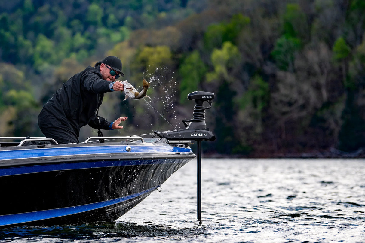 Garmin Force Kraken Musta 75" keulasähkömoottori GT56 anturilla - Happy Angler