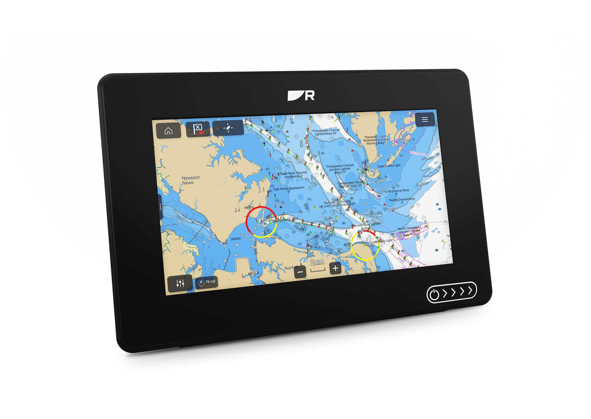 Raymarine AXIOM 2 7" yhdistelmälaite ilman anturia + Pohjois-Euroopan kartta