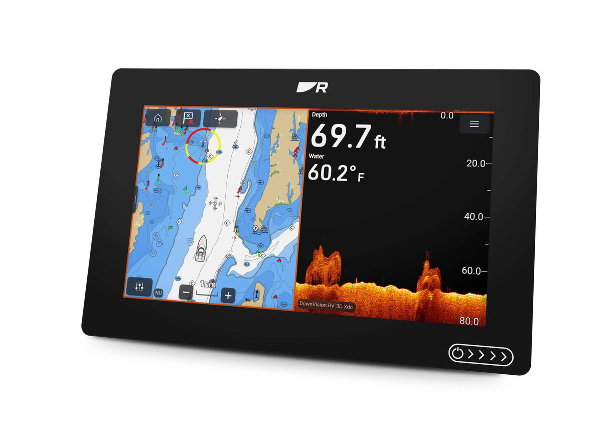 Raymarine AXIOM 2 9" yhdistelmälaite ilman anturia + Pohjois-Euroopan kartta