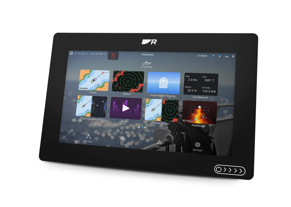 Raymarine AXIOM 2 9" yhdistelmälaite ilman anturia + Pohjois-Euroopan kartta