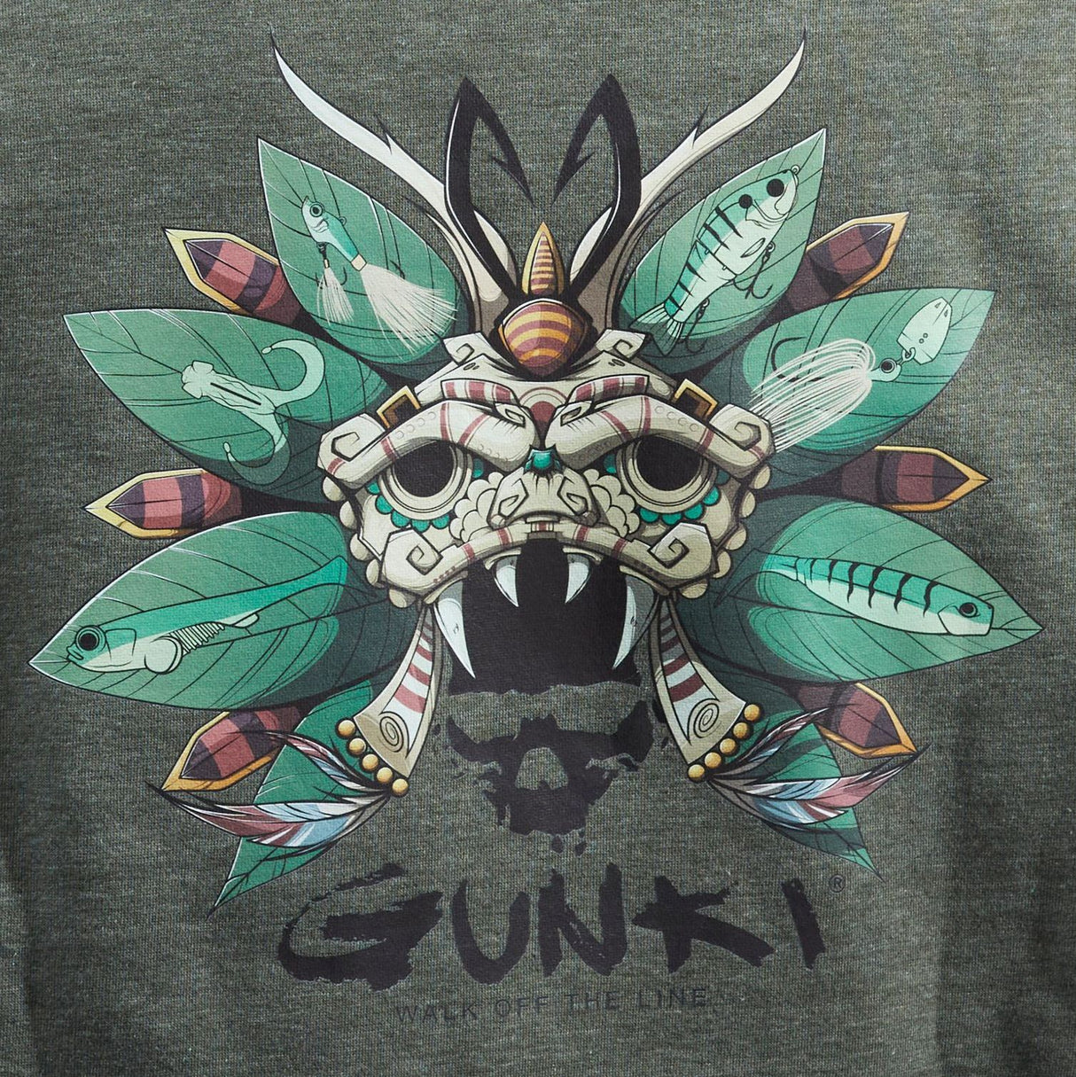 Gunki Chief Khaki Zip Sweat huppari
