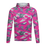 Mikado UPF50+ Lady Camo kalastuspaita hupulla