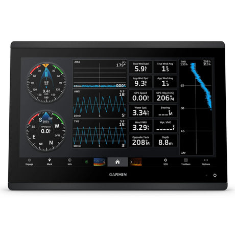 Garmin GPSMAP 1623xsv yhdistelmälaite - Happy Angler