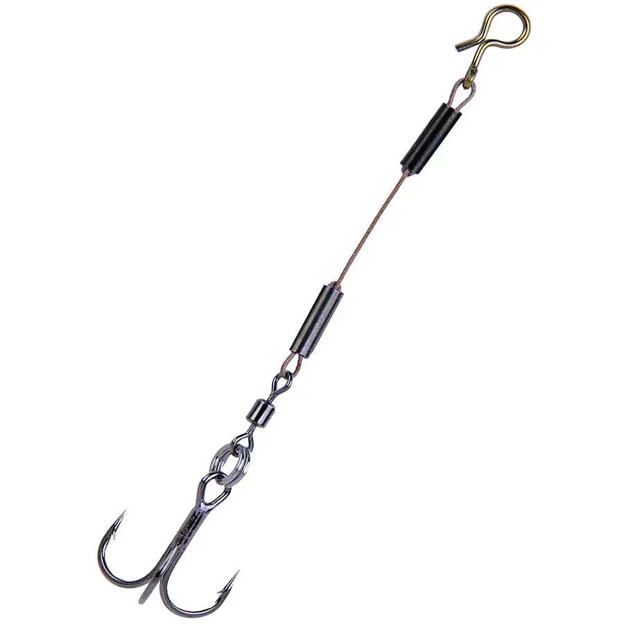 K.P lisäkoukku leikarilla 6 cm / 12 kg 2 kpl/pkt - Happy Angler