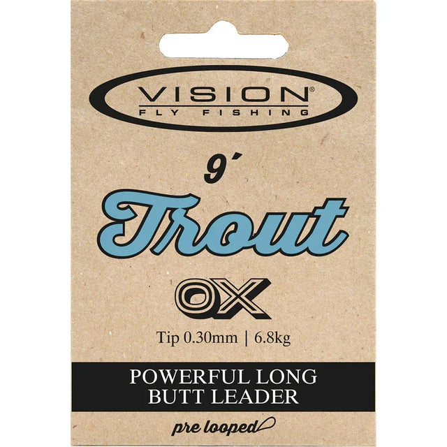 Vision Trout Leader 9´ kartioperuke - Happy Angler