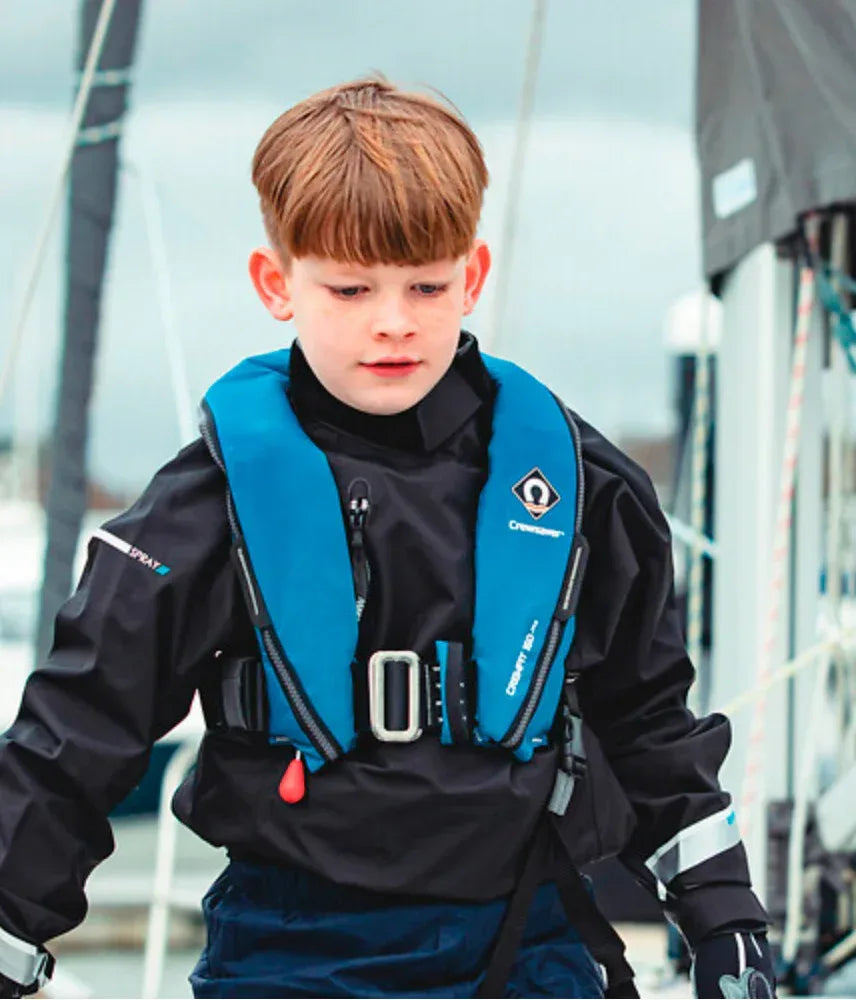 Crewsaver Crewfit 150N Junior paukkuliivi punainen - Happy Angler