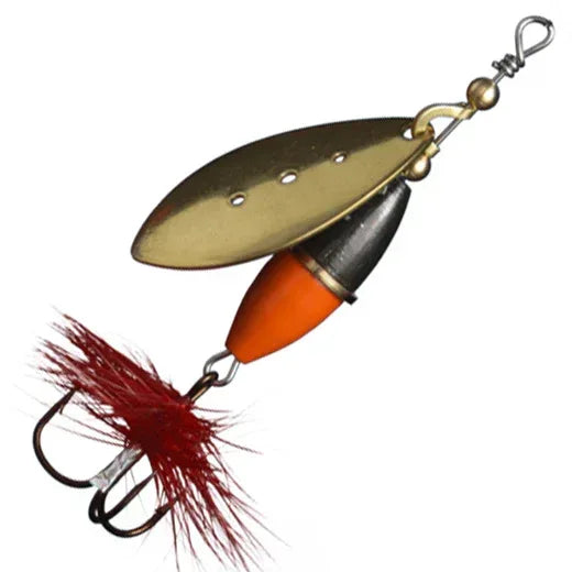 Myran Wipp Oranssi-Musta 10 g lippa - Happy Angler