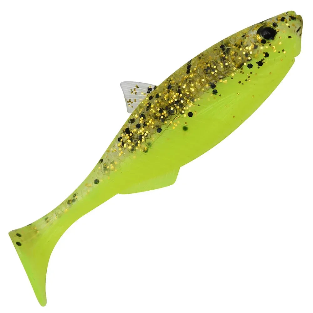 Patriot Baitfish 8 cm MEGA jigilajitelma 64 kpl + jigipäät + rasia - Happy Angler