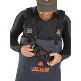 Norfin Shadow Neoprene kahluuhousut saappailla