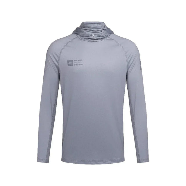 Mikado UPF50+ kalastuspaita hupulla - Happy Angler
